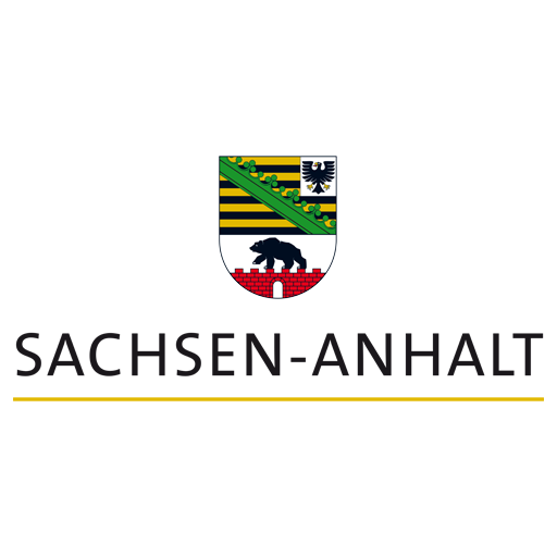 Logo des Landes Sachsen-Anhalt mit Link zur Webseite