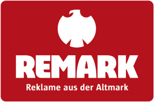 Logo der Werbeagentur Remark mit externem Link zur Startseite von https://remark.media